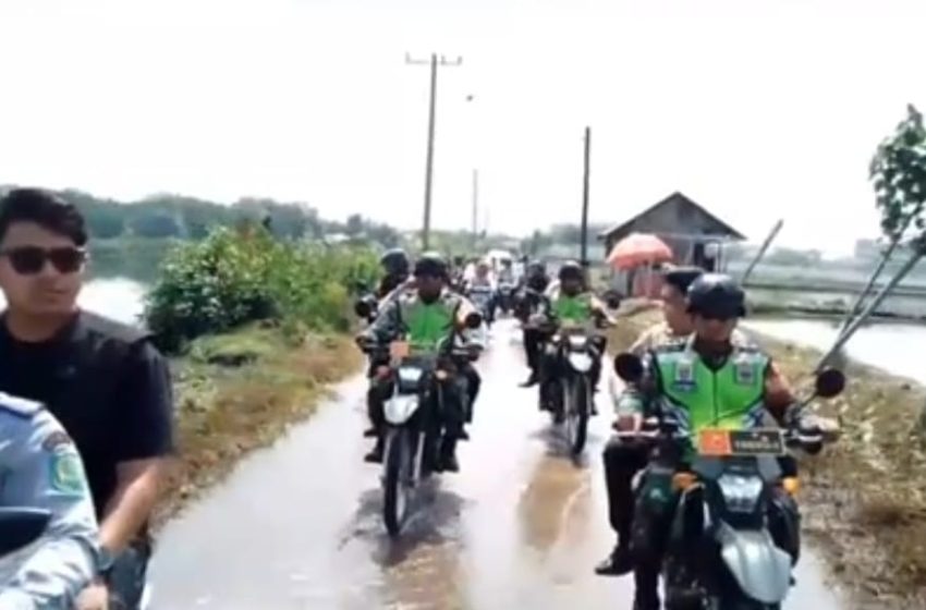  Naik Motor, TNI dan Pemko Medan Tunjukkan Kekompakan di TMMD Marelan