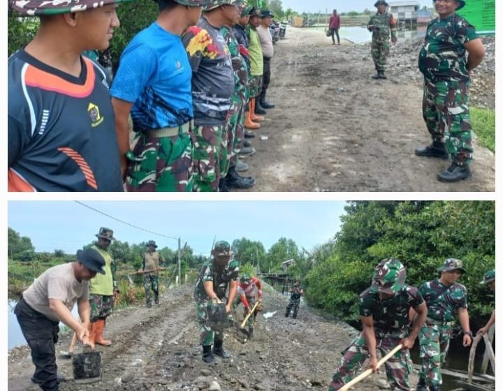  Satgas TMMD 126 Pastikan Target Fisik di Medan Marelan Tercapai