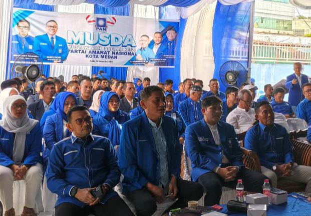  Musda PAN Medan Resmi Dibuka, Zulkifli Hasan Tunjuk Edi Saputra dan Lima Formatur Lainnya