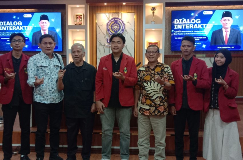  Dialog Interaktif IMM FIKTI UMSU, Legislator PAN Edi Saputra : Mahasiswa Garda Terdepan Mengawal Gerakan Masyarakat
