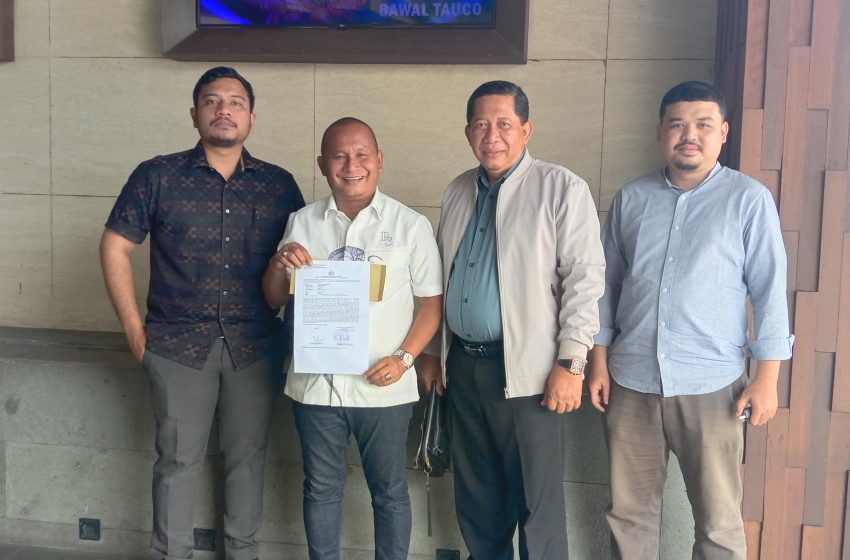  Rahmansyah Sibarani Laporkan Dua Terduga Provokator Kerusuhan di Tapteng ke Polda Sumut