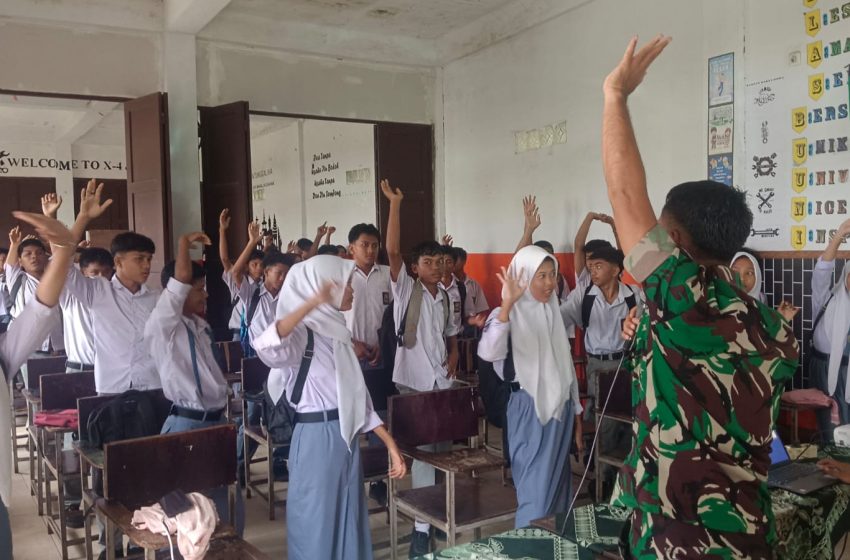  TMMD 126 Kodim 0201 Medan Sasar Pelajar, Kuatkan Ketahanan Nasional Generasi Muda ​
