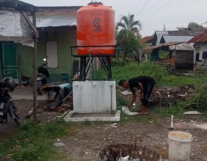  TMMD 126 Dorong Kemandirian Warga Melalui Sumur Bor Sei Mati