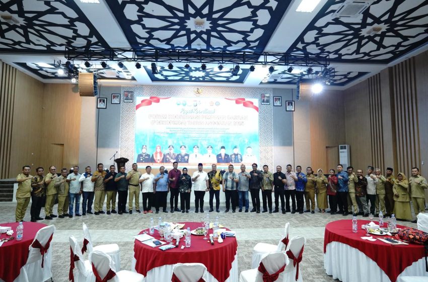  Rakor Forkopimda Batu Bara, Bupati Baharuddin Paparkan Sejumlah Isu Strategis