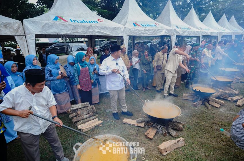  Kabupaten Batu Bara Pecahkan Rekor Muri Dunia Penyajian Kepah Serai Terbanyak