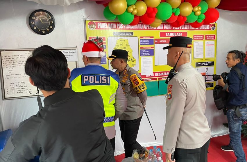  Kapolrestabes Medan Instruksikan Pengecekan Berlapis Posko Operasi Lilin Toba