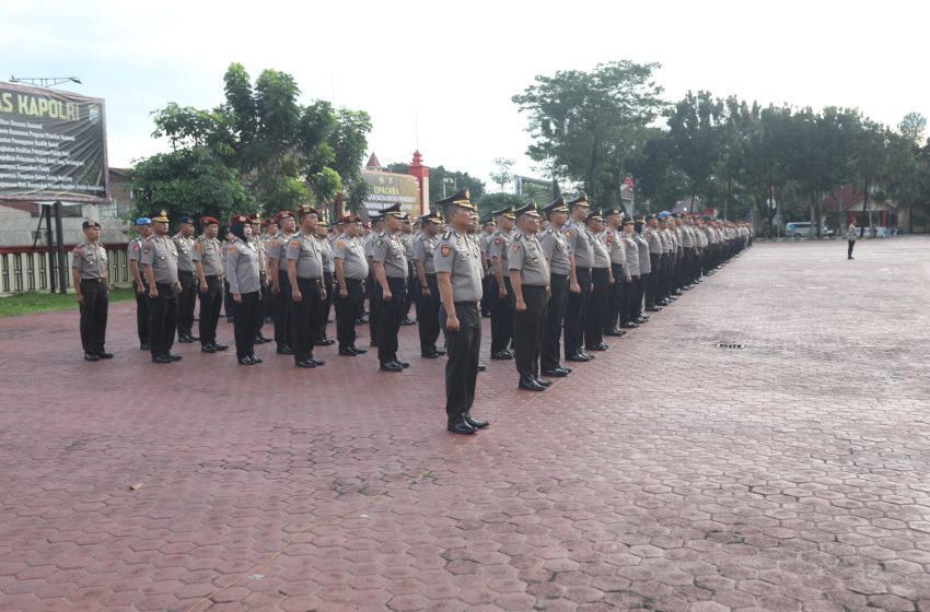  1.833 Personel Polda Sumut Naik Pangkat, Kapolda Tekankan Pelayanan dan Etika Profesi