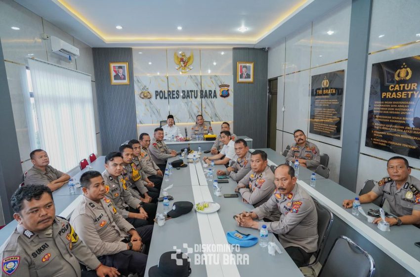  Bupati dan Kapolres Batu Bara Hadiri Panen Raya dan Pengumuman Swasembada Pangan Nasional Bersama Presiden RI Secara Virtual
