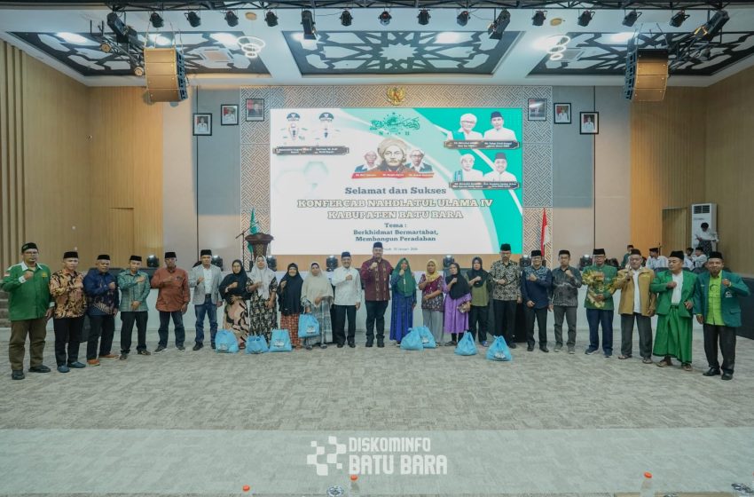  Bupati Batu Bara Hadiri Konferensi Pengurus Cabang IV NU Batu Bara
