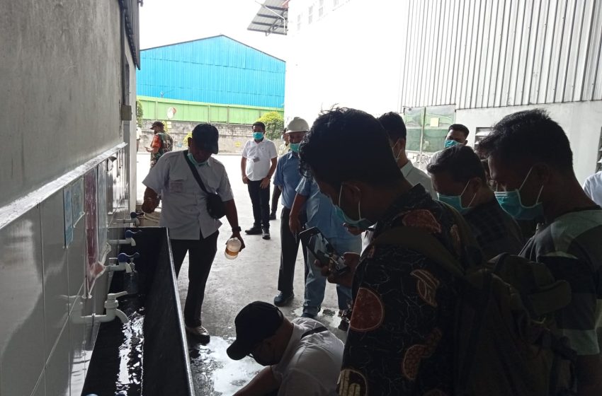  Ditreskrimsus Unit III Tipiter Polda Sumut dan DLHK Sumut Kembali Sambangi PT. UG Patumbak