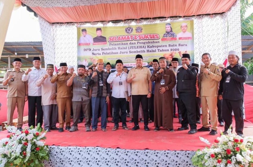  Hadiri Pelantikan JULEHA, Wabup Syafrizal Dorong Pelatihan dan Sertifikasi Juru Sembelih Halal