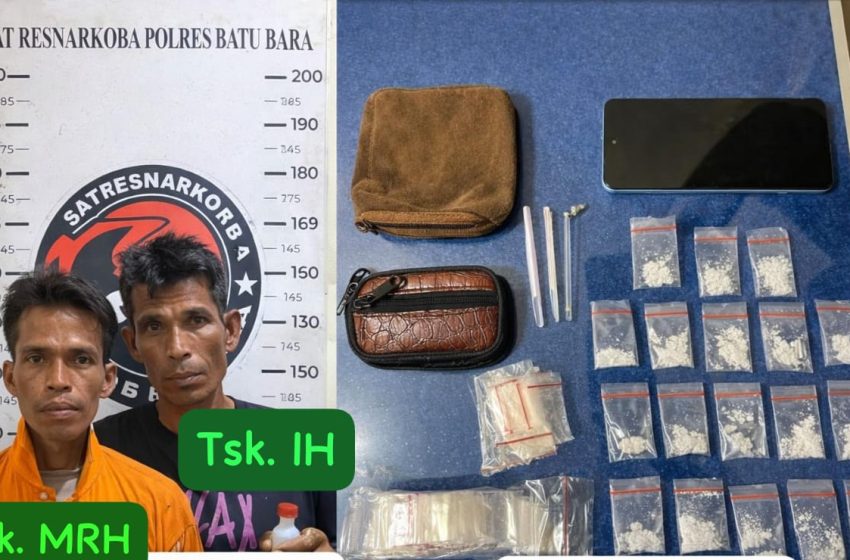  Polres Batu Bara Bongkar Peredaran Shabu 12,33 Gram di Tanjung Tiram, 2 Nelayan Ditangkap