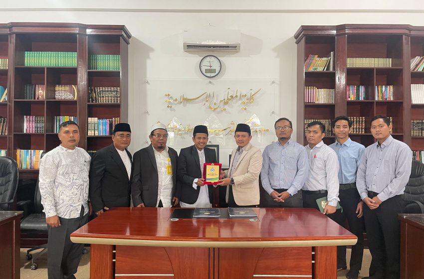  Pesantren Tahfidzul Qur’an Darul Zakir Alwi Sergai Jalin Kemitraan dengan Pondok Modern Tazakka Jateng