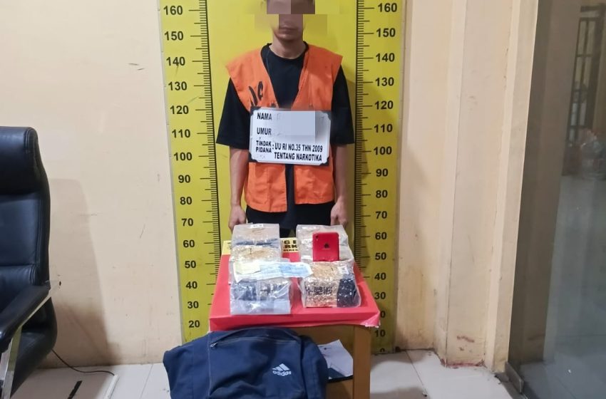  Kurir Antarprovinsi Dibekuk, 6,3 Kg Sabu Asal Meulaboh Gagal Beredar di Deli Serdang