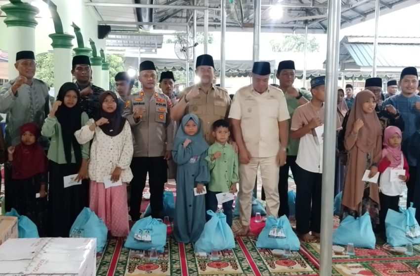  Polres Batu Bara Mengikuti Safari Ramadhan 1447 H di Gelar di Masjid Al-Azhari Laut Tador