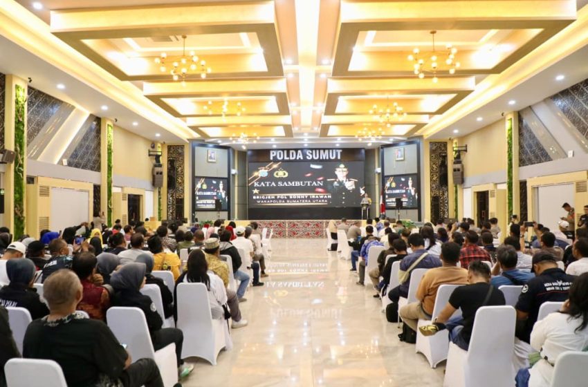  Silaturahmi Kapolda Sumut dengan Media, Pererat Sinergi Sambut Idul Fitri 1447 H/2026 M