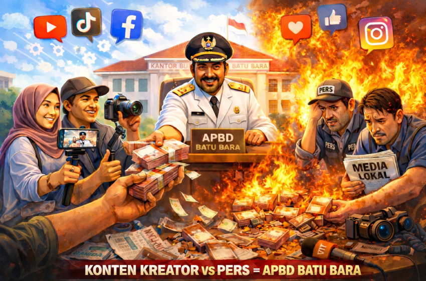  Konten Kreator vs Pers: Dugaan Pencitraan Bupati Batu Bara Lewat APBD dan CSR Ratusan Juta Disorot Tajam