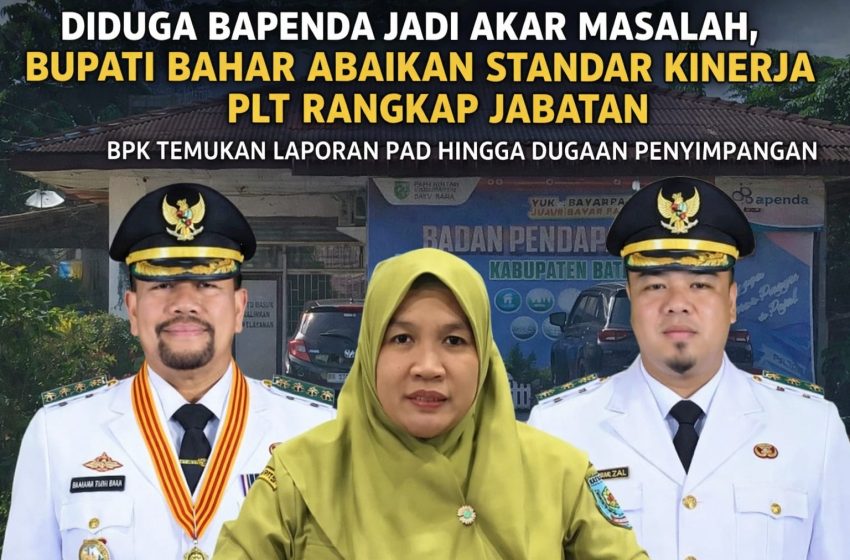  LHP BPK Temukan PAD 2024 Anjlok, Bapenda Cairkan Insentif Pajak 540 Juta, Loh?