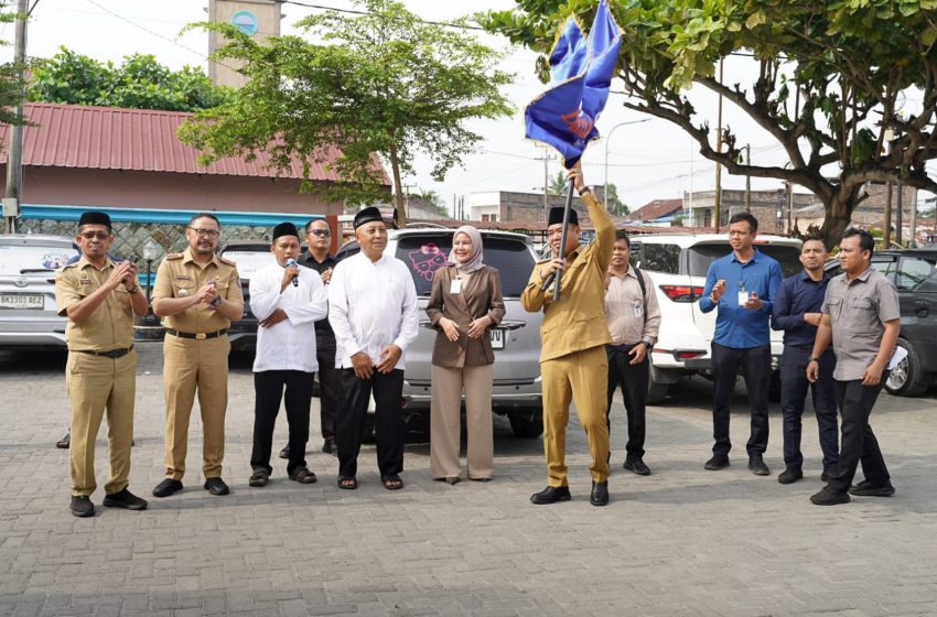  Lepas Peserta Manasik Haji Akbar Bank Sumut, Wabup Syafrizal Tekankan Kesiapan Fisik Jemaah