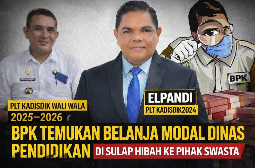  BPK Bongkar Dugaan Rekayasa Anggaran Miliaran di Disdik Batu Bara, Belanja Modal Disulap Jadi Proyek Siluman untuk Swasta