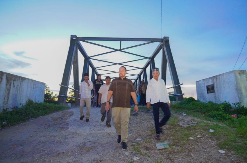  Pastikan Kesiapan Tepat Sasaran, Bupati Baharuddin Tinjau Lokasi Pembangunan Kampung Nelayan Merah Putih