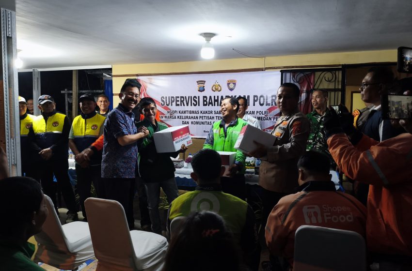  Ngopi Kamtibmas di Medan, Baharkam Polri Perkuat Kolaborasi Warga dan Ojol Jaga Keamanan