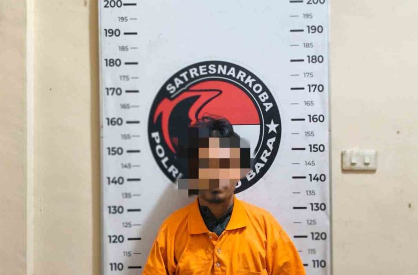  Polres Batu Bara Gelar GSN di Desa Lalang, 1 Tersangka dan Timbangan Elektrik Sabu Diamankan
