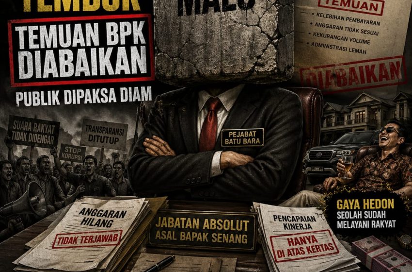  PEJABAT “MUKA TEMBOK” DI BATU BARA? TEMUAN BPK DIABAIKAN, PUBLIK DIPAKSA DIAM!