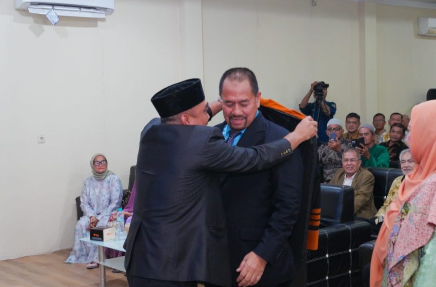  Komitmen Tingkatkan Kualitas SDM, Bupati Batu Bara Raih Gelar Doktor di UINSU