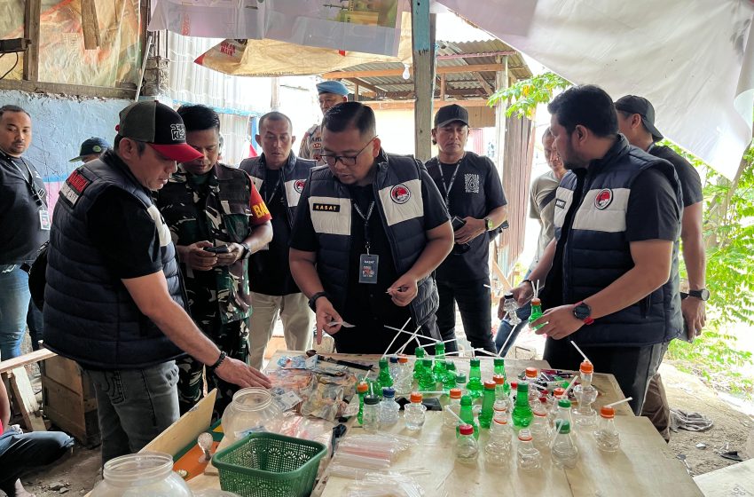  Polrestabes Medan GSN di Mangkubumi, Belasan Pria Lompat ke Sungai 