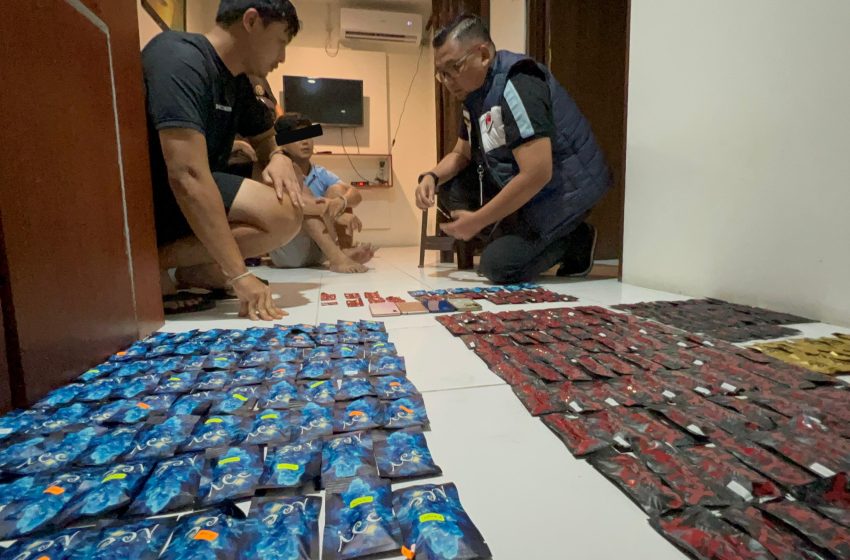  Polrestabes Medan Gerebek Apartemen Dijadikan Gudang Penyimpanan Vape Narkoba 