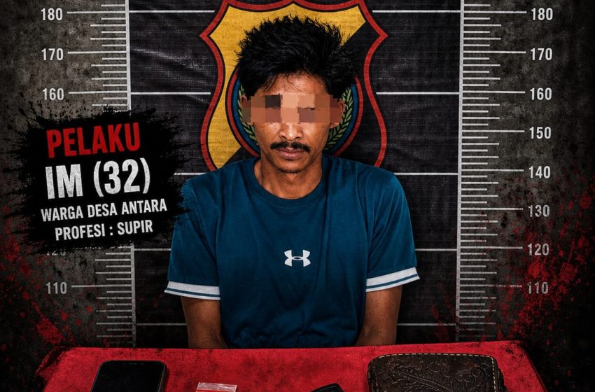  Gerebek Sarang Narkoba di Batu Bara, Polisi Amankan Sopir dan Sita Sabu
