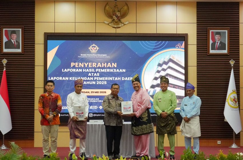  Bupati Batu Bara Terima LHP dari BPK RI, Pemkab Batu Bara Raih Opini WTP