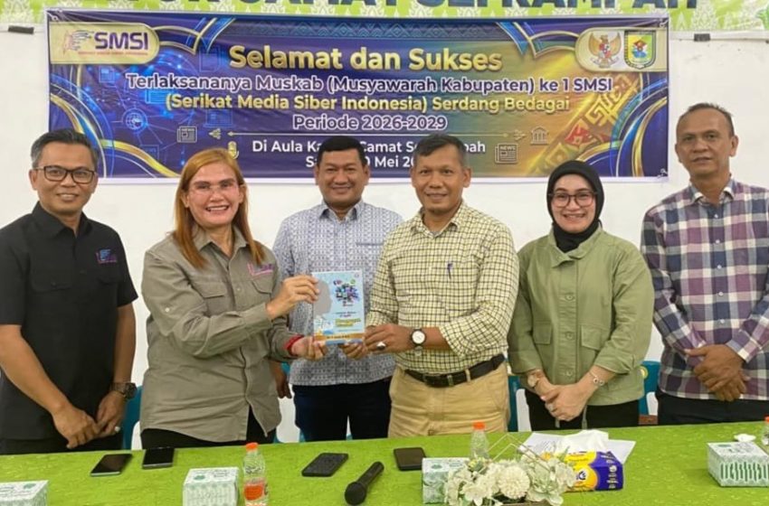  Muskab I SMSI Sergai: Zuhari Ditetapkan Jadi Ketua