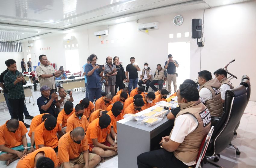  Polres Batu Bara Gelar Konferensi Pers Hasil Operasi Antik Toba 2026, Ungkap 29 Kasus Narkotika