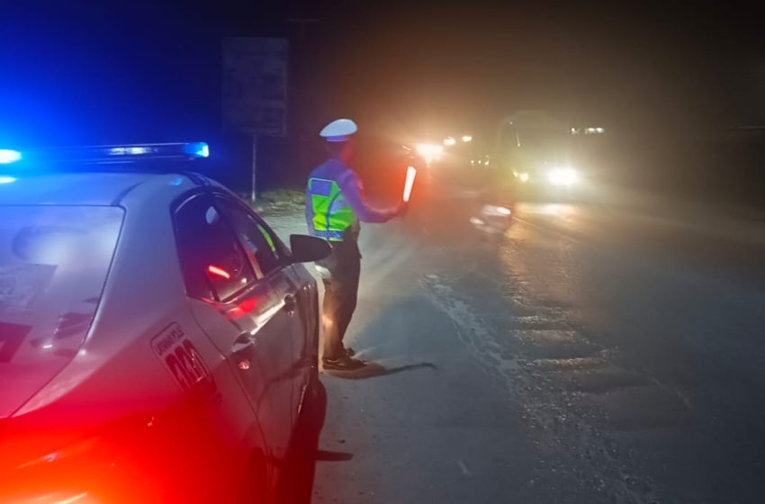  Satlantas Polres Batu Bara Gelar Patroli Blue Light di Jalinsum, Situasi Aman dan Kondusif