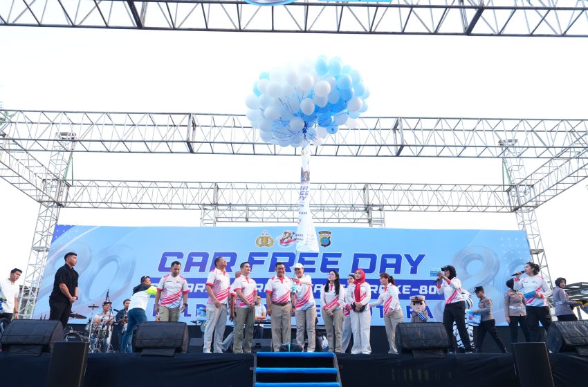  Polda Sumut Sulap Car Free Day Jadi Pesta Rakyat HUT Bhayangkara ke-80, Ribuan Warga Padati Lapangan Merdeka