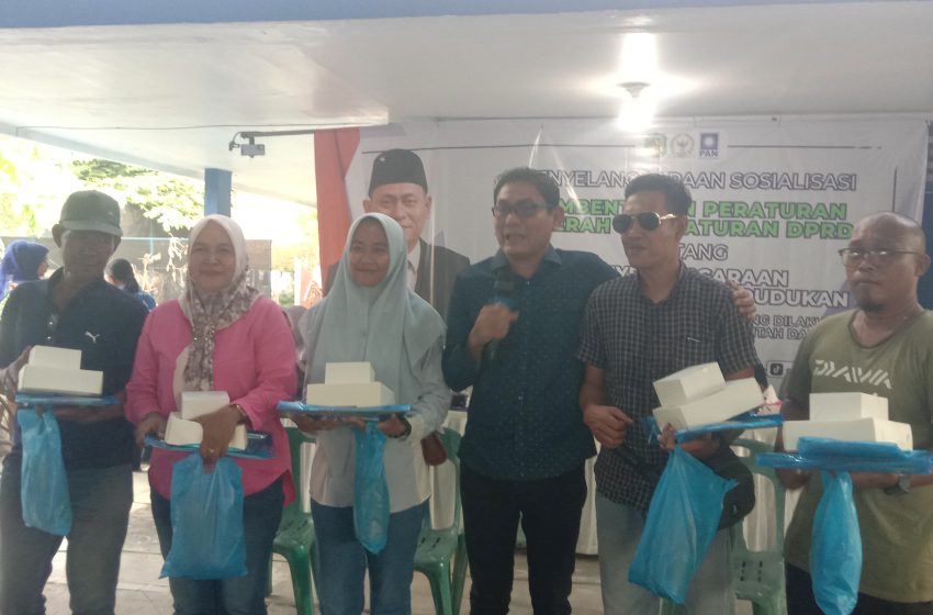  Sosialisasi Peraturan Daerah, Edi Saputra : Jangan Biarkan Masa Depan Anak Terhambat Gegara Adminduk