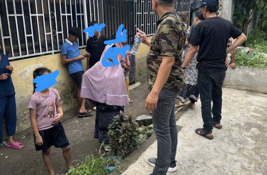  Polsek Medan Sunggal Berantas Barak Narkoba “Ompong” di Gang Keluarga