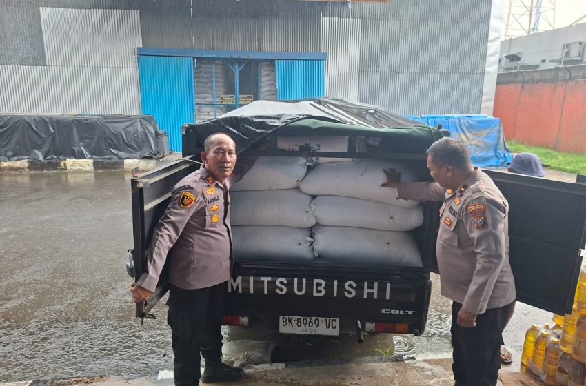 Polres Batu Bara Terus Dukung Ketahanan Pangan, Distribusikan 3,230 Ton Jagung ke Bulog Asahan