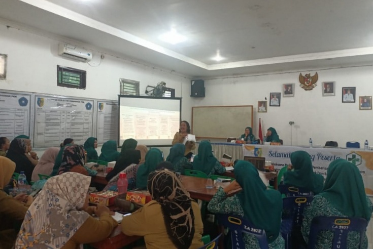  UPT Puskesmas Kedai Sianam Laksanakan Pemberian Makanan Tambahan Ibu Hamil