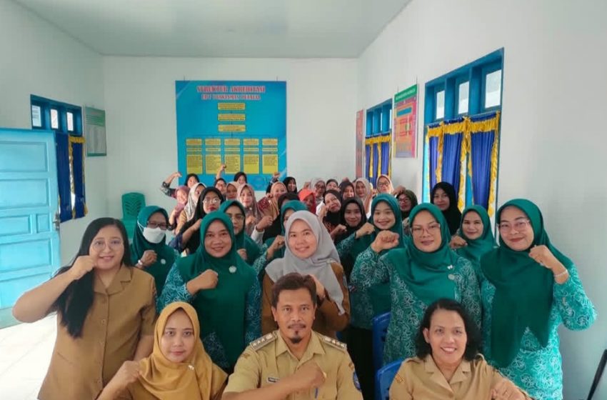  Dinkes PPKB Batu Bara Bersama UPT Puskesmas Petatal Gelar Pembekalan PMT Kepada Ibu Hamil