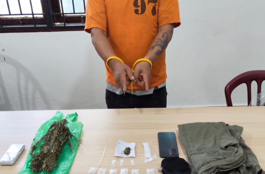  Simpan Sabu dan Ganja di Dua Lokasi, Polres Tanah Karo Ringkus Seorang Petani 
