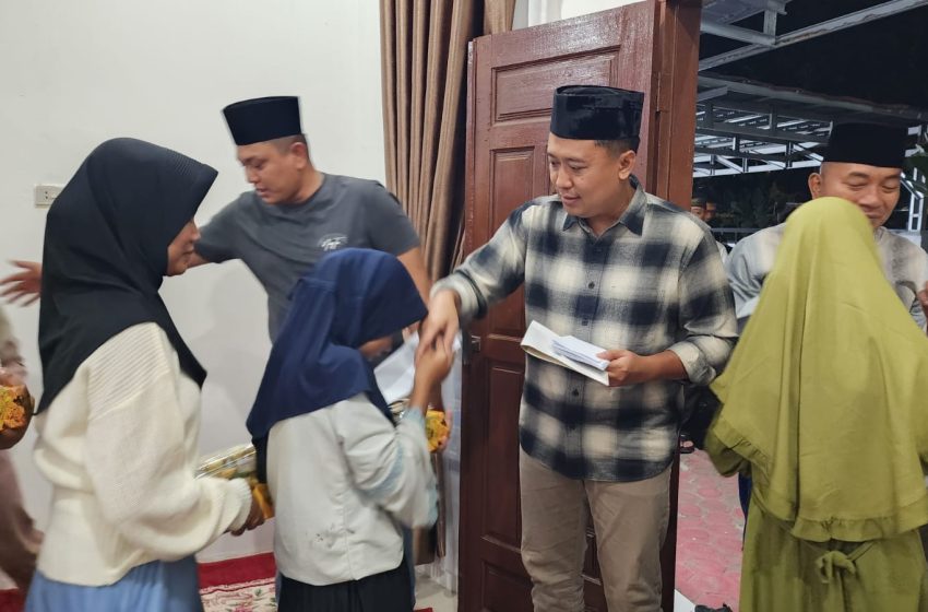  Kapolres Batu Bara Gelar Pengajian, Doa Bersama, dan Santuni Anak Yatim