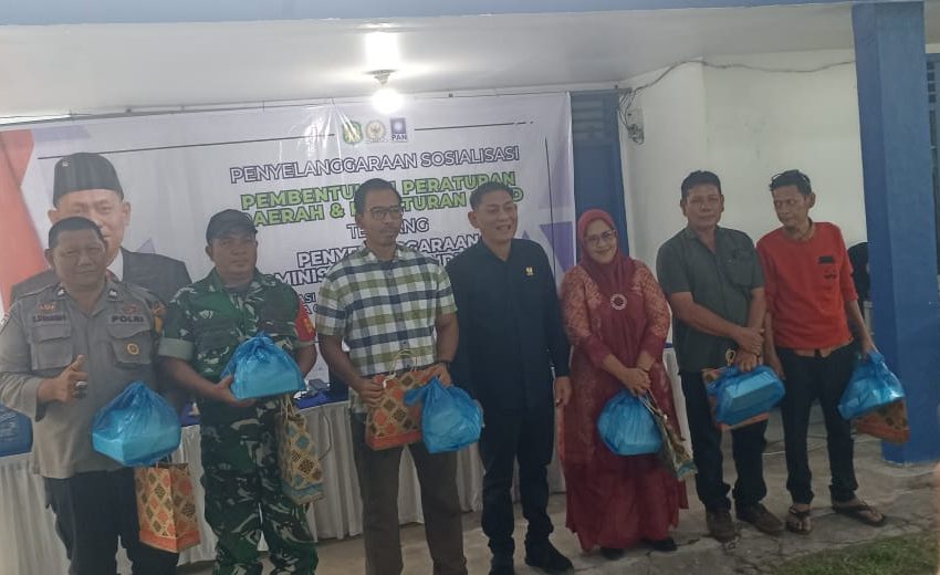  Edi Saputra Sosialisasikan Perda Adminduk : Penerapan Desil Bansos Jangan Jadi “Palu Hakim”