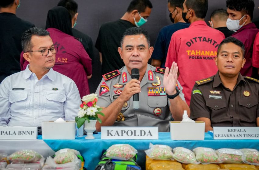  Kapolda Sumut Komitmen Bersih-Bersih Internal, Anggota Terlibat Narkoba Ditindak Tegas