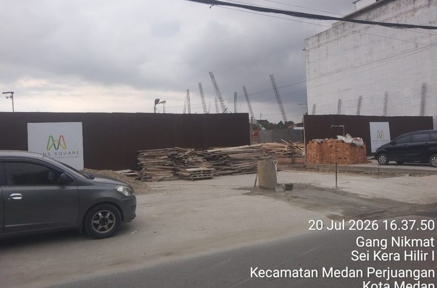  Property Wins Square Dirikan Puluhan Bangunan Gedung MewahTanpa Plang PBG dan Penjarakan Oknum Wartawan di Polsek Medan Tembung 