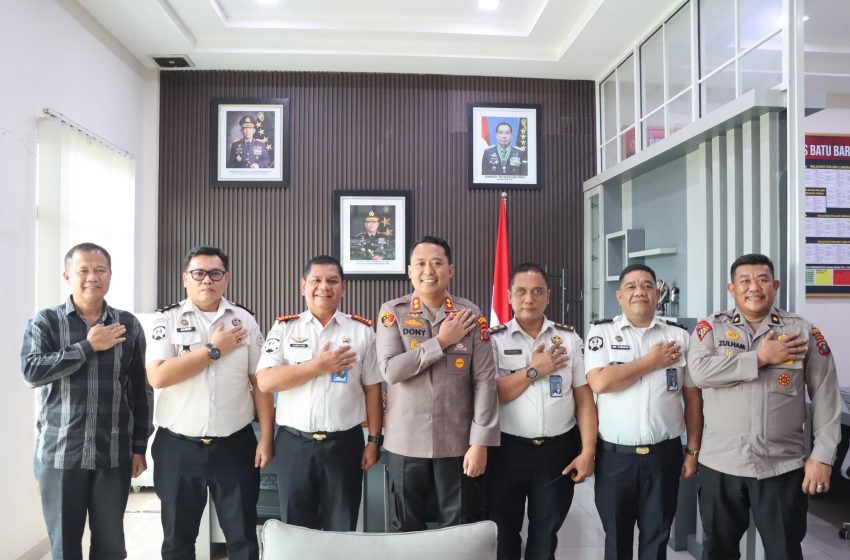  Kapolres Batu Bara Terima Audiensi Kalapas Kelas IIA Labuhan Ruku, Perkuat Sinergi Menjaga Kamtibmas