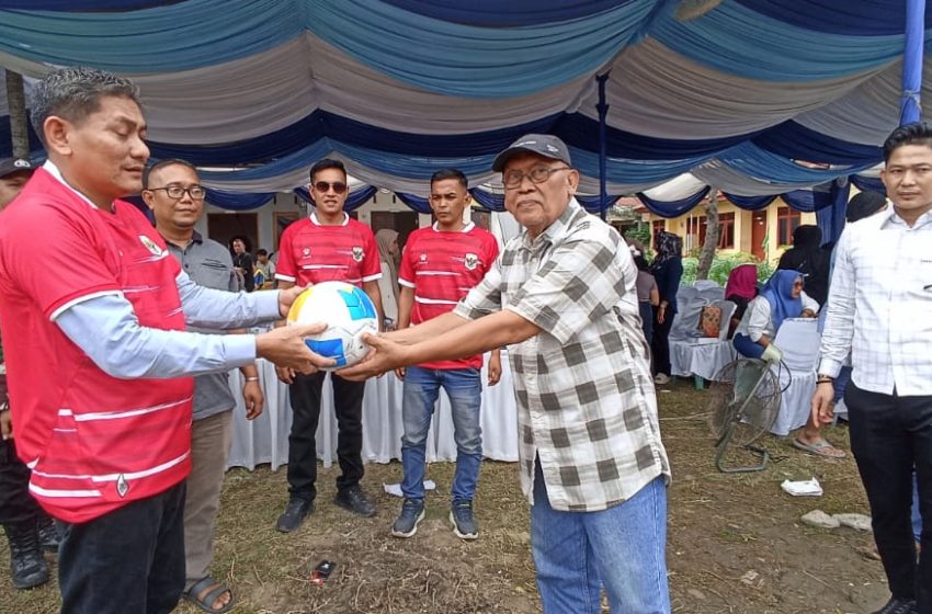  Turnamen Sepakbola Piala Edi Saputra Peringatan HUT Kemerdekaan RI Dibuka