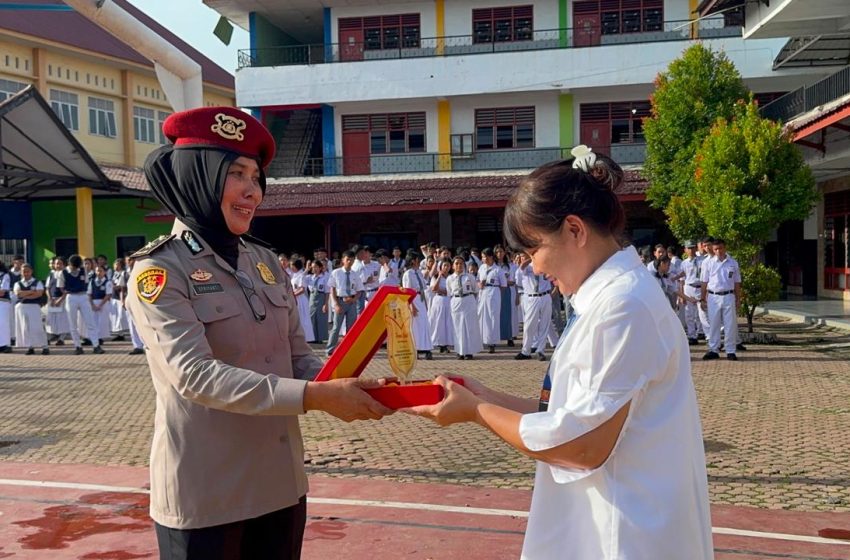  Polwan Goes to School, Polda Sumut Edukasi Pelajar Lindungi Diri di Ruang Digital